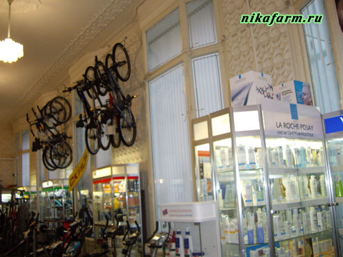 велосипеды в аптеке