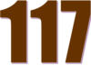117 — изображение числа сто семнадцать (картинка 3)