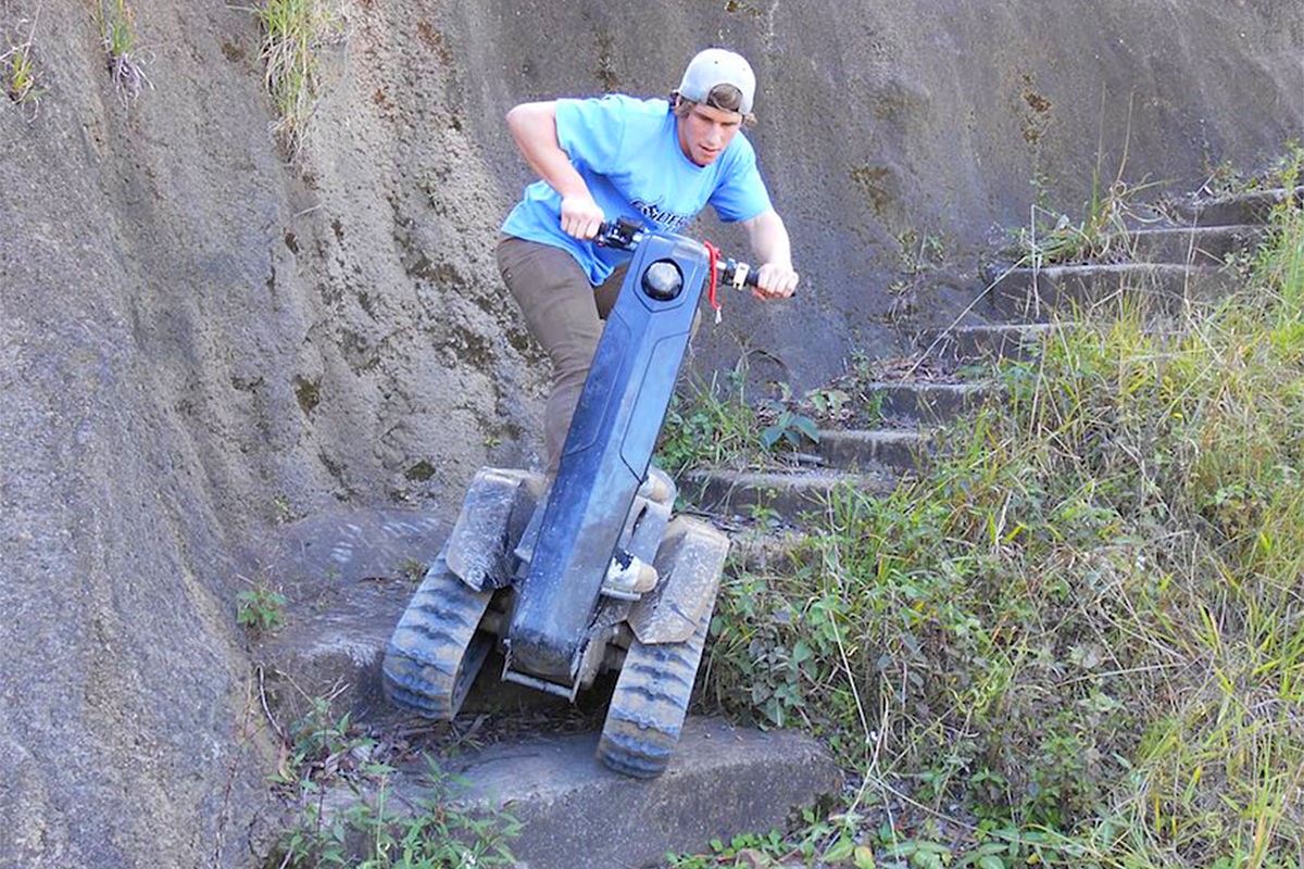 Гусеничный самокат DTV Shredder