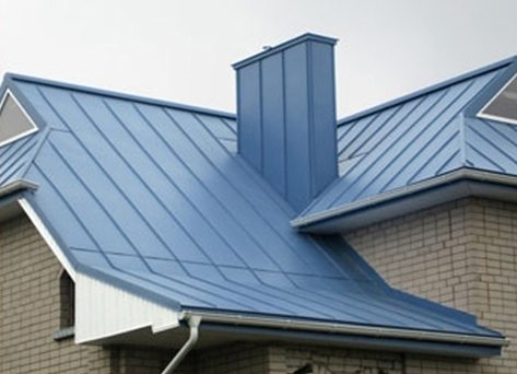 Покрытая резиновой краской крыша
