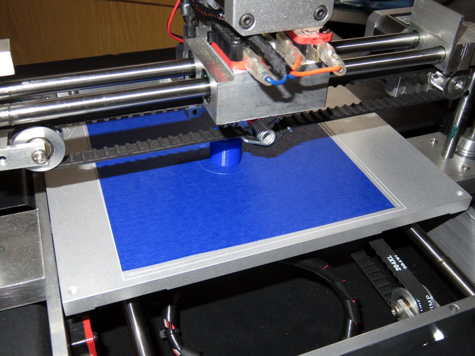 3D-печать — это длительный процесс. полого цилиндра высотой 30 мм занимает около часа